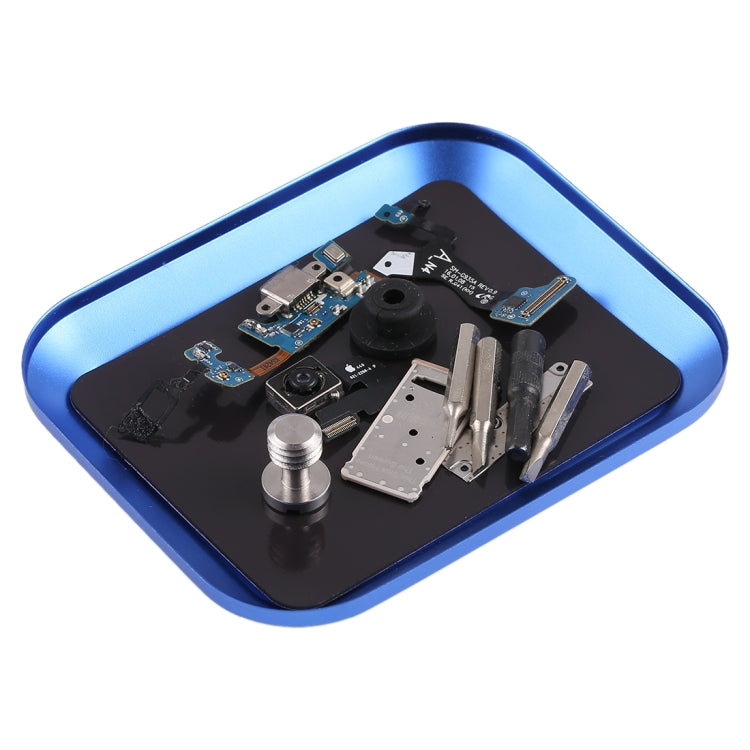 Strumento di riparazione del telefono con vassoio per viti in lega di alluminio, Screw Tray, Screw Tray (Red) Strumento di riparazione del telefono con vassoio per viti in lega di alluminio, Screw Tray, Screw Tray (Red)